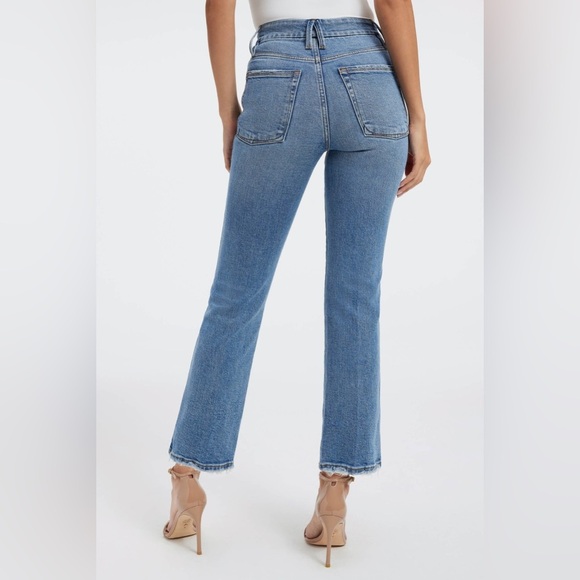 Good American Good Curve High Waist Straight Leg Jeans - Picture 2 of 13